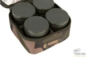 Fox Csalitartó Tégelyes Táska - Fox Camolite 6 Pot Hookbait Case