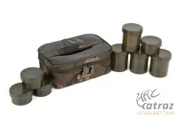 Fox Csalitartó Tégelyes Táska - Fox Camolite 8 Pot Hookbait Case