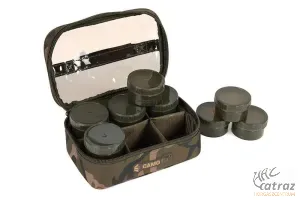 Fox Csalitartó Tégelyes Táska - Fox Camolite 8 Pot Hookbait Case