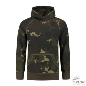 Korda LE TK Hoodie Dark Kamo Méret: S - Korda Kapucnis Horgász Pulóver