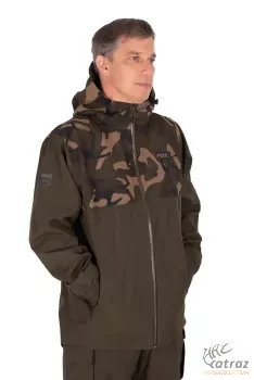 Fox RS25K Khaki Camo STD Jacket Méret: S - Fox Vízálló Horgász Kabát