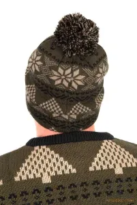 Fox Festive Bobble Hat - Fox Bojtos Téli Horgász Sapka