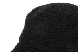 Fox Sherpa Bucket Hat Black - Fox Fekete Sherpa Béléses Horgász Kalap