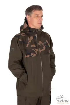 Fox RS25K Khaki Camo STD Jacket Méret: 2XL - Fox Vízálló Horgász Kabát