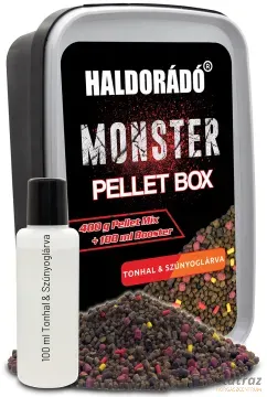 Haldorádó MONSTER Pellet Box Tonhal & Szúnyoglárva - Micropellet