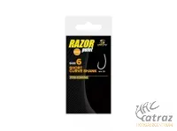 Carp Spirit Razor Short Curve Shank Barbless Méret: 6 - Carp Spirit Pontyozó Horog