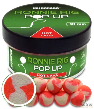 Haldorádó Ronnie Rig Pop Up 10 mm Hot Lava - Haldorádó Pop-Up Csali