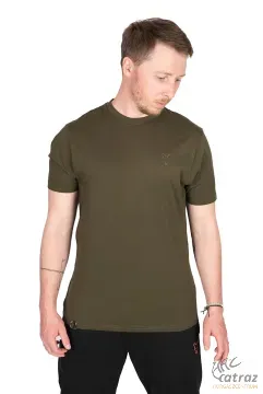 Fox Khaki Large Print T Méret: XL - Fox Khaki Camo Horgász Póló