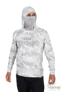 Fox Rage Kapucnis UV Álló Felső Méret: L - Fox Rage Hooded Light Camo Top