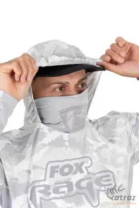 Fox Rage Kapucnis UV Álló Felső Méret: L - Fox Rage Hooded Light Camo Top