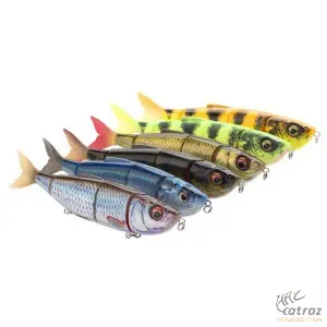 Savage Gear Wobbler 4Play V2 Swim&Jerk 13,5cm 20 gramm Slow Sinking Perch - 4 Részes Gumi Wobbler