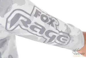 Fox Rage Kapucnis UV Álló Felső Méret: L - Fox Rage Hooded Light Camo Top