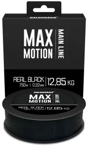 Haldorádó Max Motion Real Black 0,32mm 750m - Haldorádó Fekete Főzsinór