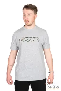 Fox Ltd LW Grey Marl Méret: S - Fox Szürke Horgász Póló