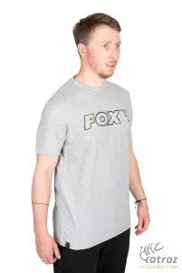 Fox Ltd LW Grey Marl Méret: S - Fox Szürke Horgász Póló