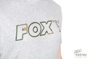 Fox Ltd LW Grey Marl Méret: S - Fox Szürke Horgász Póló