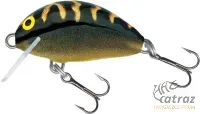 Salmo Tiny IT3F BLT - Salmo Tiny Floating Wobbler Black Tiger