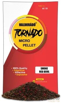 Haldorádó Tornado Smoke Micro Pellet Red Devil - Haldorádó Smoke Micropellet