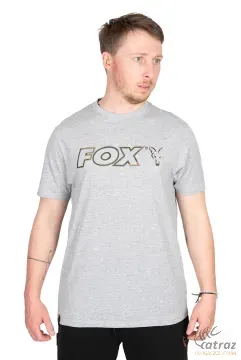 Fox Ltd LW Grey Marl Méret: L - Fox Szürke Horgász Póló