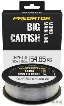 Haldorádó Predator Catfish Line Mono Crystal 1,00 mm 180 méter - Harcsázó Monofil Zsinór