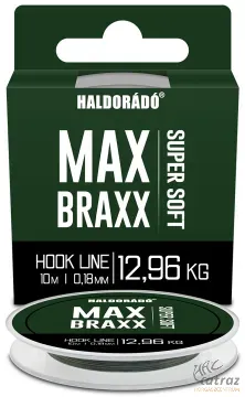 Haldorádó MAX Braxx Super Soft Hook Line 0,18 mm - Haldorádó Fonott Előkezsinór