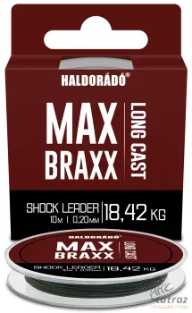 Haldorádó MAX Braxx Long Cast Shock Leader 0,20 mm - Haldorádó Fonott Előtétzsinór