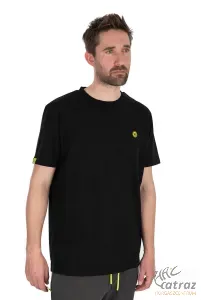 Matrix Large Logo T-Shirt Black/Lime Méret: M - Matrix Horgász Póló