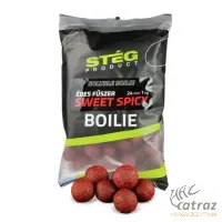 Stég Product Oldódó Bojli 20 mm Édes Fűszer - Stég Soluble Boilie 20mm Sweet Spicy 1kg