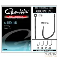 Gamakatsu Allround Eyed A1 PTFE Barbless Méret: 12 - Gamakatsu Szakáll Nélküli Feeder Horog