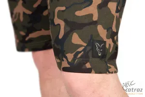 Fox Camo LW Jogger Short Méret: S - Fox Terepmintás Horgász Rövidnadrág