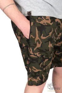 Fox Camo LW Jogger Short Méret: S - Fox Terepmintás Horgász Rövidnadrág