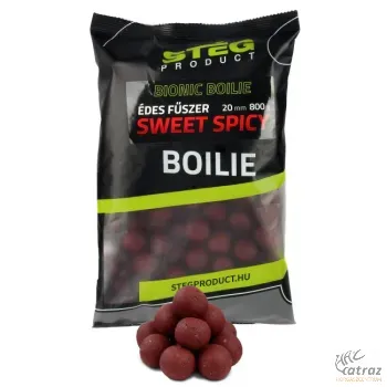 Stég Bionic Boilies 20mm Sweet Spicy - Stég Édes Fűszer Etető Bojli