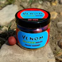 Venom Balanced Boilies Crazy Cherry 20mm - Venom Wafter Bojli