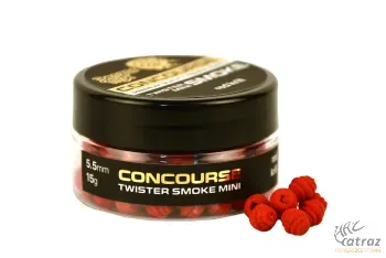 Benzar Concourse Twister Mini Smoke 5,5mm Red Krill - Benzar Mix Red Krill Method Csali