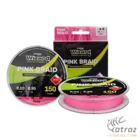 Wizard Pink Braid 0,13mm 150m - Wizard Pink Fonott Pergető Zsinór