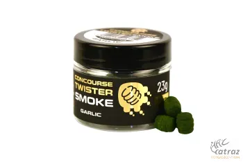 Benzar Concourse Twister Mini Smoke 12mm Garlic - Benzar Mix Fokhagyma Feeder Csali