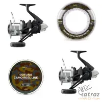 Shimano BeastMaster Páros Szett - Shimano BeastMaster 14000 XC Távdobó Orsók Ajándék Avid Zsinórokkal - Horgász Szett