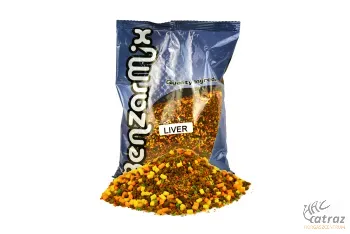 Benzar Mix Crushed PVA Bag Mix 800g Liver - Benzar PVA Bag Mix