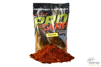 Benzar Mix Pro Carp Strawberry & Fish 1kg - Benzar Mix Eper-Hal Etetőanyag