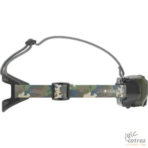 LEDLENSER HF8R Core RGB 1600lm Automatán Fókuszálható Tölthető Fejlámpa - LED LENSER HF8R Zöld-Camo Horgász Fejlámpa