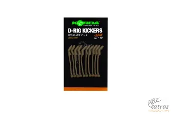 Korda Kickers D Rig Brown Large - Korda Nagy Barna D-Rig