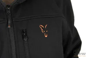 Fox Fekete Narancs Softshell Dzseki Méret: 2XL - Fox Collection Soft Shell Jacket Black Orange