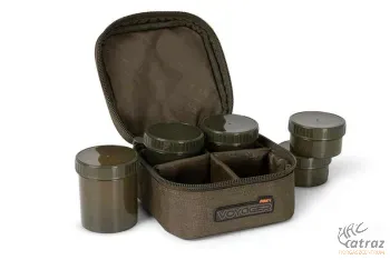 Fox Csalitartó Tégelyes Táska - Fox Voyager 6 Pot Hookbait Case