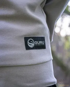 Guru Tackle Grey Lightweight Hoodie - Guru Kapucnis Horgász Pulóver