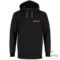 Guru Tackle Black Lightweight Hoodie Méret: S - Guru Kapucnis Horgász Pulóver