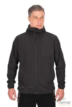 Fox Fekete Kapucnis Horgász Kabát - Fox Black Premium Mid Layer Jacket