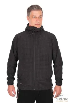 Fox Fekete Kapucnis Horgász Kabát - Fox Black Premium Mid Layer Jacket